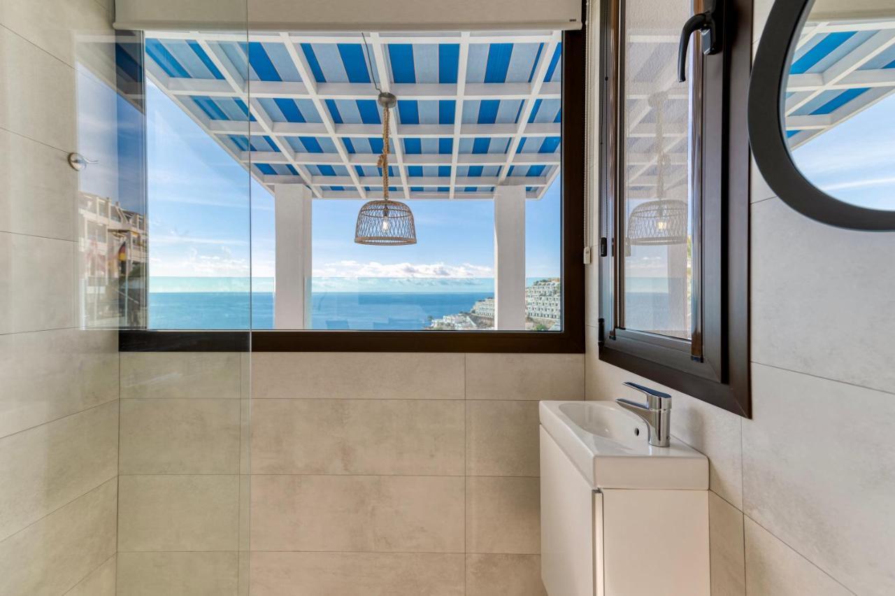 Brand New - Ocean Views - Sunset Terrace - Pool Apartman Puerto Rico  Kültér fotó